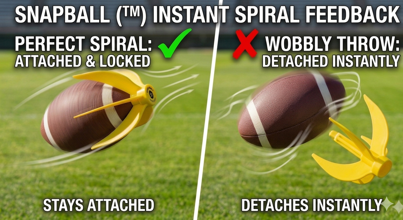 SNAPBALL™ Instant Spiral Feedback